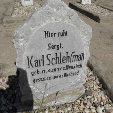 SCHLEHSSMAN Karl 1877-1904