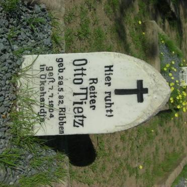 TIETZ Otto 1882-1904