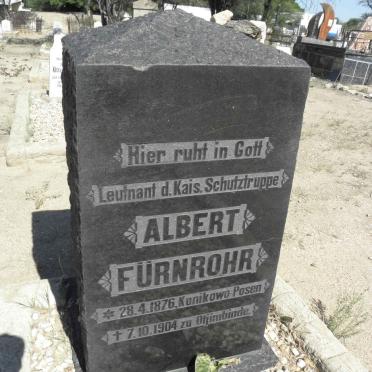 FÜRNROHR Albert 1876-1904