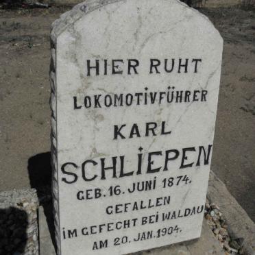 SCHLIEPEN Karl 1874-1904