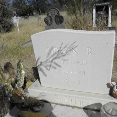 BESTER Gideon R. 1939-1994
