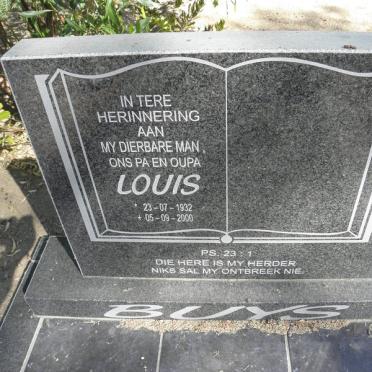 BUYS Louis 1932-2000