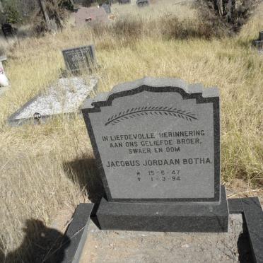 BOTHA Jacobus Jordaan 1947-1994