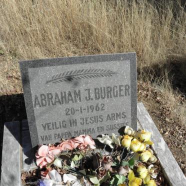 BURGER Abraham J. -1962