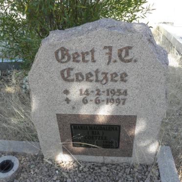 COETZEE Gert J.C. 1954-1997 :: COETZEE Maria Magdalena 1930-2007