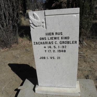 GROBLER Zacharias C. 1932-1948