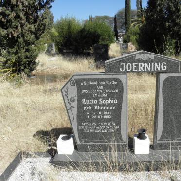 JOERNING Lucia Sophia nee MINNAAR 1941-1993