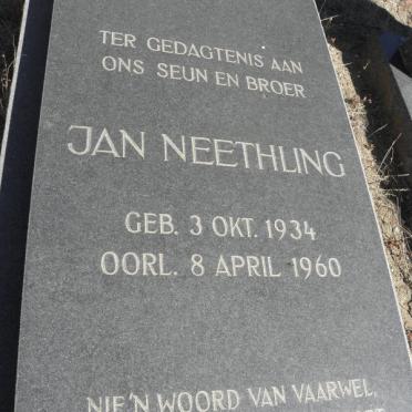 NEETHLING Jan 1934-1960