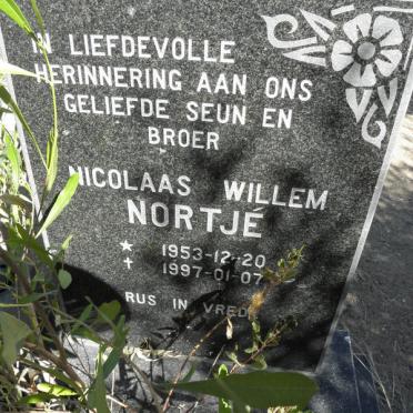 NORTJE Nicolaas Willem 1953-1997