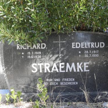 STRAEMKE Richard 1909-1978 &amp; Edeltrud 1917-1990