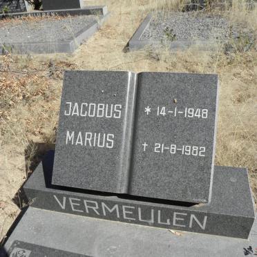 VERMEULEN Jacobus Marius 1948-1982