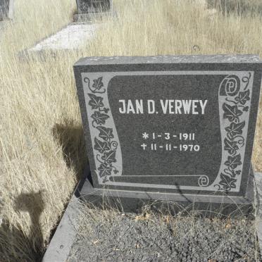 VERWEY Jan D. 1911-1970