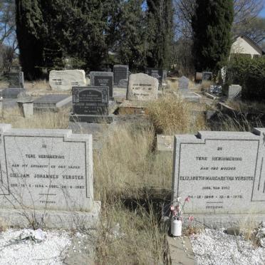 VERSTER Gieljam Johannes 1894-1957 &amp; Elizabeth Margaretha VAN ZYL 1898-1972