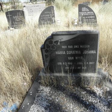 WYK Maria Dorathia Johanna, van 1905-1967