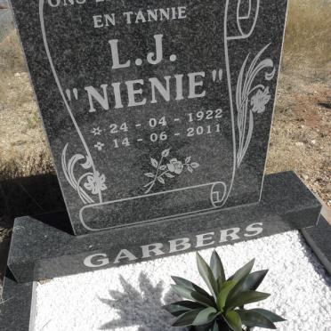 GARBERS L.J. 1922-2011