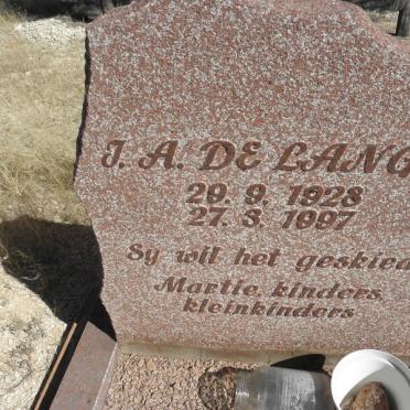 LANGE J.A., de 1928-1997