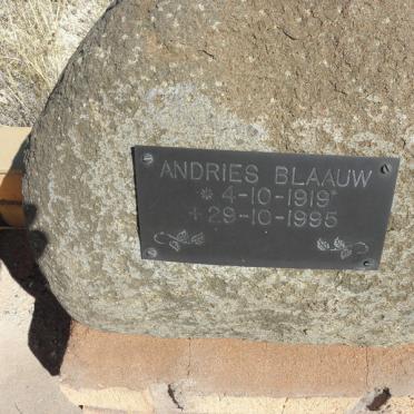 BLAAUW Andries 1919-1995
