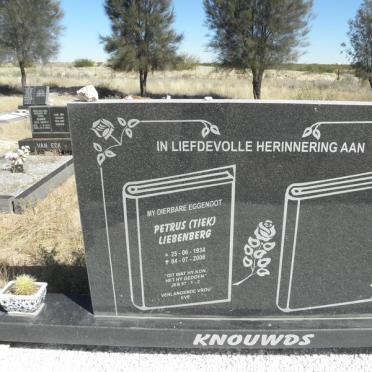 KNOUWDS Petrus Liebenberg 1934-2006