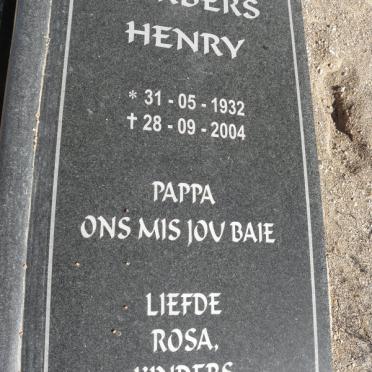 GARBERS Henry 1932-2004