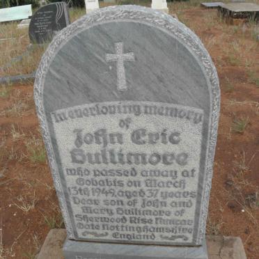 BULLIMORE John Eric -1949
