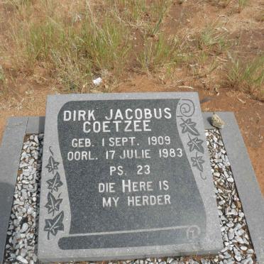 COETZEE Dirk Jacobus 1909-1983