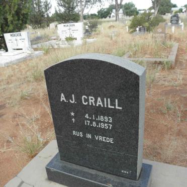 CRAILL A.J. 1893-1957
