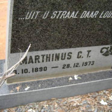 HOLTZHAUSEN Marthinus G.T. 1890-1973 &amp; Jacoba M. 1904-1977