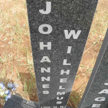JAGER Johannes Wilhelmus, de 1931-2012