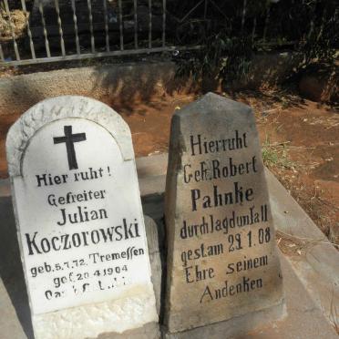 KOCZOROWSKI Julian 1872-1904 :: PAHNKE Robert -1908