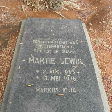 LEWIS Martie 1963-1976