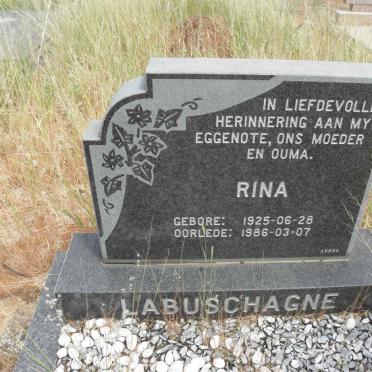 LABUSCHAGNE Rina 1925-1986