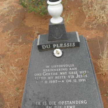 PLESSIS Gertjie, du 1987-1991