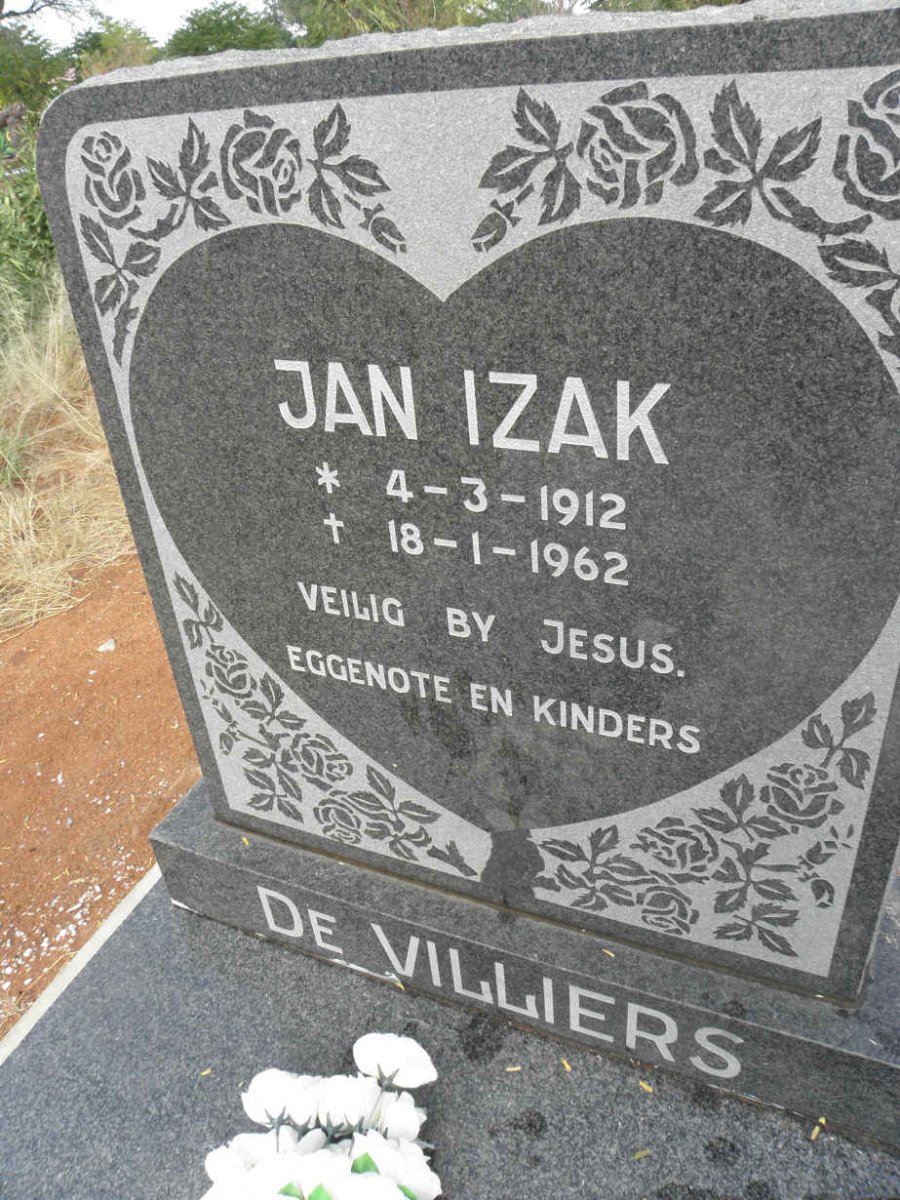 VILLIERS Jan Izak, de 1912-1962