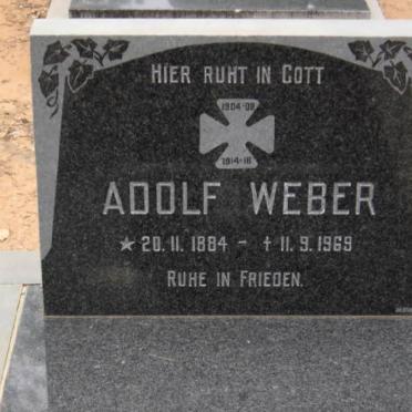 WEBER Adolf 1884-1969