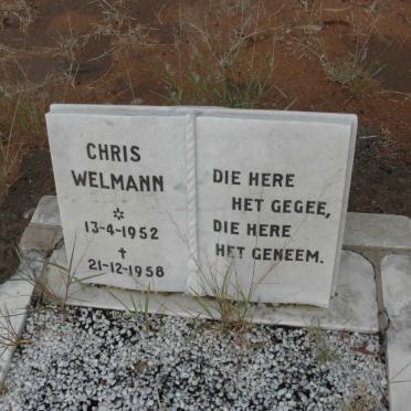 WELMANN Chris 1952-1958