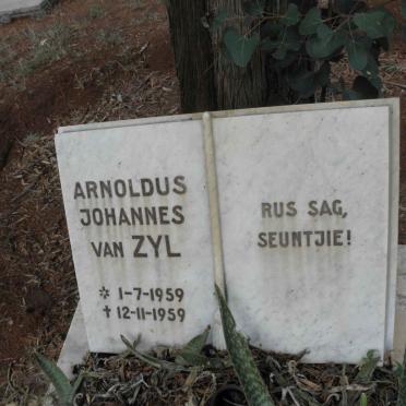 ZYL Arnoldus Johannes, van 1959-1959