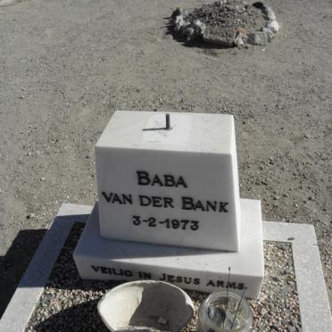 BANK Baba, van der -1973