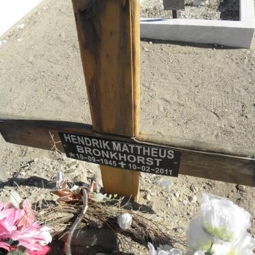BRONKHORST Hendrik Mattheus 1945-2011
