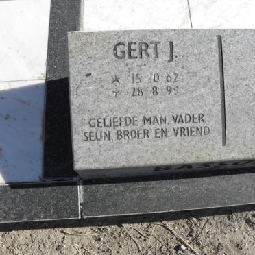 BASSON Gert J. 1962-1999