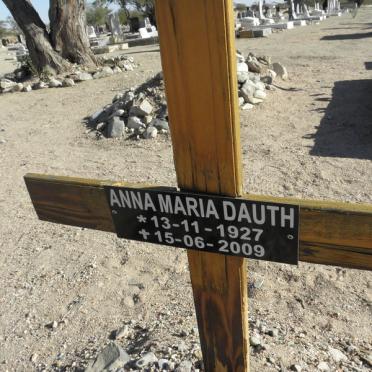 DAUTH Anna Maria 1927-2009