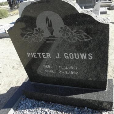 GOUWS Pieter J. 1917-1992