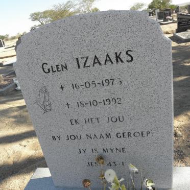 IZAAKS Glen 1973-1992