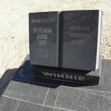 JOHR Wilhelmina Maria 1942-2006
