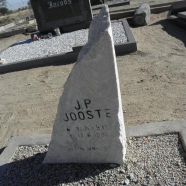 JOOSTE J.P. 1911-1980