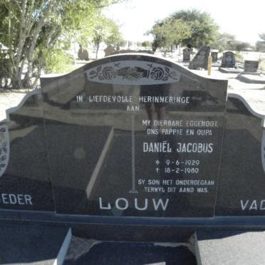 LOUW Daniel Jacobus 1929-1980