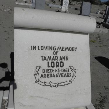 LORD Tamar Ann -1942