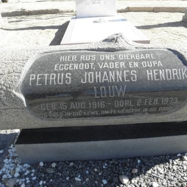 LOUW Petrus Johannes Hendrik 1916-1973