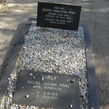 PRINS George Sebastian 1898-1983 &amp; Rachel Jacoba VERMEULEN 1916-1993 