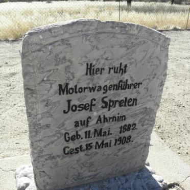 SPRELEN Josef 1882-1908
