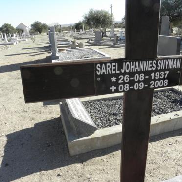 SNYMAN Sarel Johannes 1937-2008
